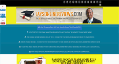 Desktop Screenshot of jaysonlinereviews.com